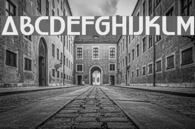 World of Water Font examples