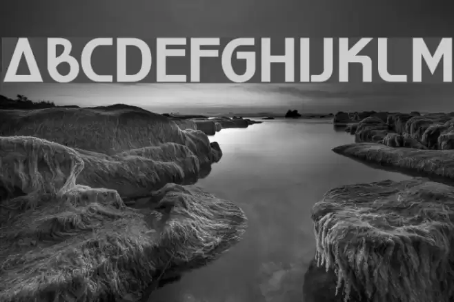 World of Water Font examples