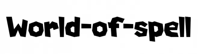 World-of-spell  font caratteri gratis