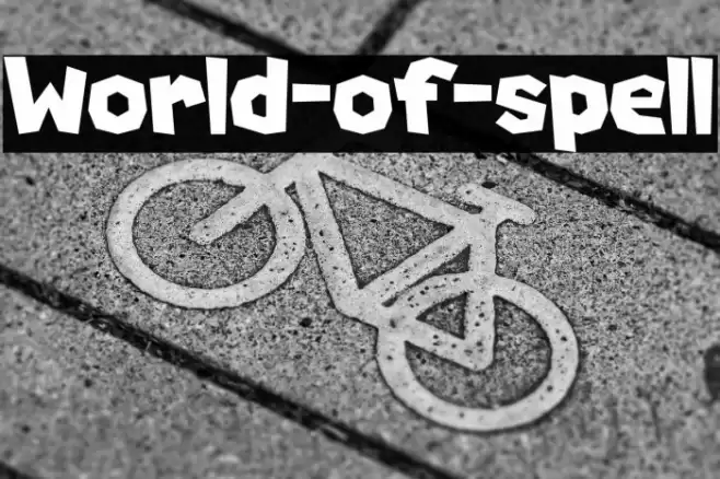 World-of-spell Font examples