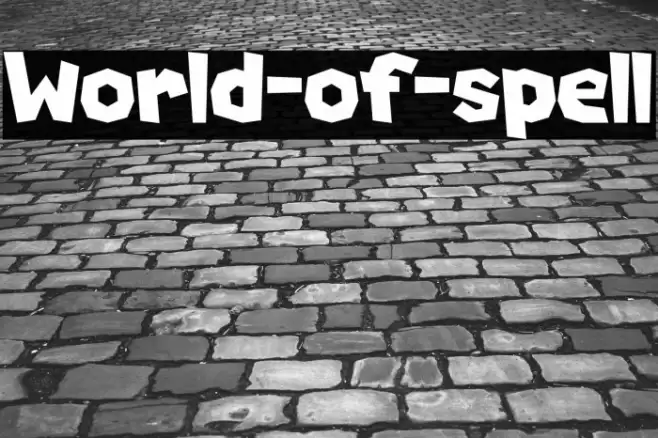 World-of-spell Font examples