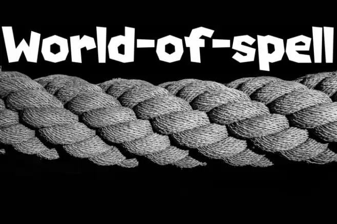 World-of-spell Font examples
