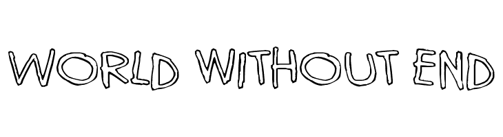 World without end  font caratteri gratis