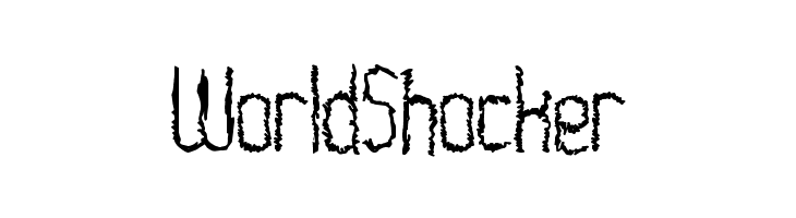 WorldShocker Font