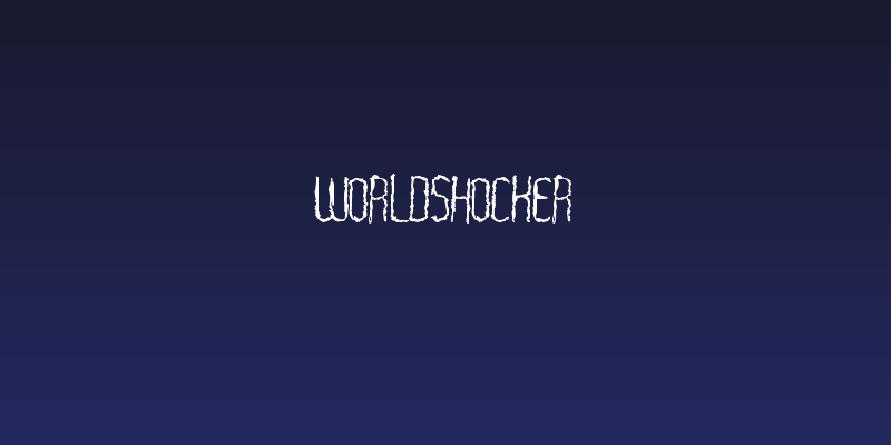 WorldShocker Social Header