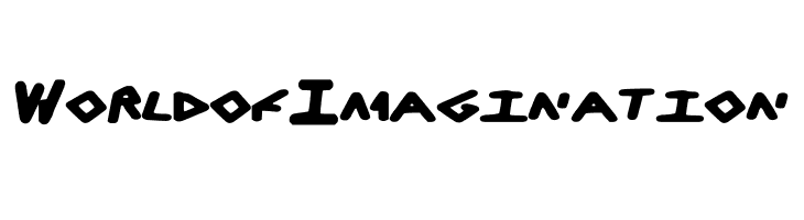 World_of_Imagination Шрифта
