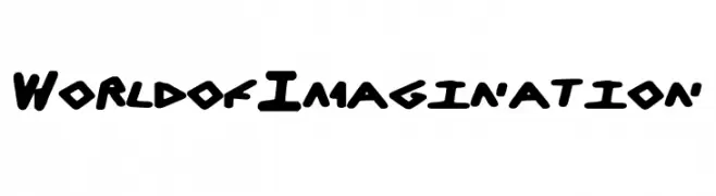 World_of_Imagination  Frei Schriftart Herunterladen