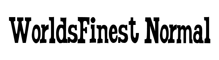 WorldsFinest Normal  Free Fonts Download