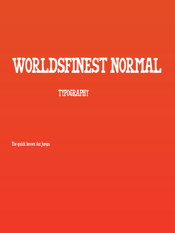 WorldsFinest Normal Poster