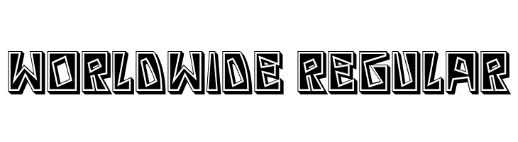 Worldwide Regular  Fuentes Gratis Descargar