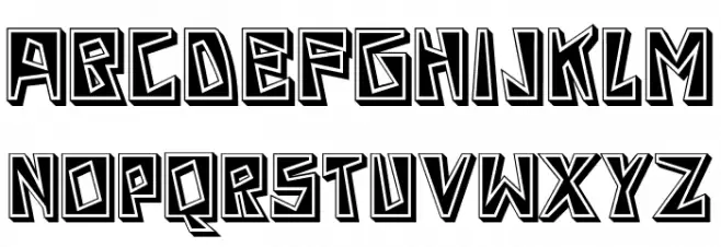 Worldwide Regular Schriftart Groß