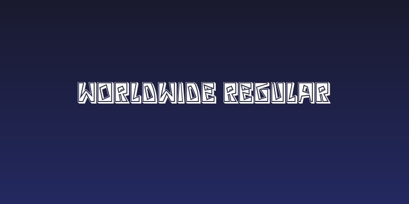 Worldwide Regular Social Header
