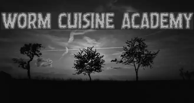 Worm Cuisine Academy Font examples