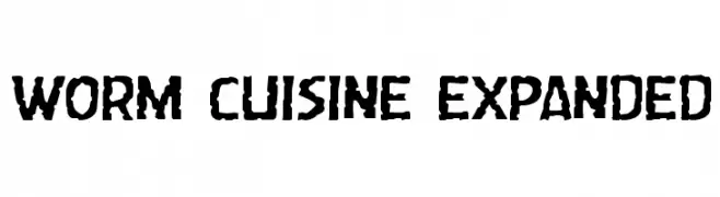 Worm Cuisine Expanded 