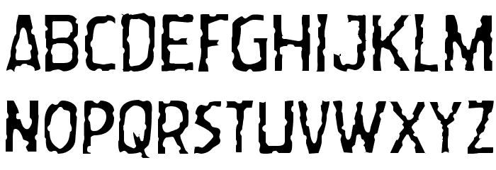 Worm Cuisine Light Font LOWERCASE