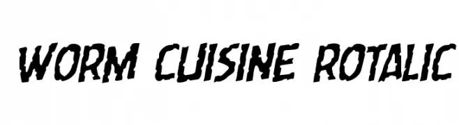Worm Cuisine Rotalic 