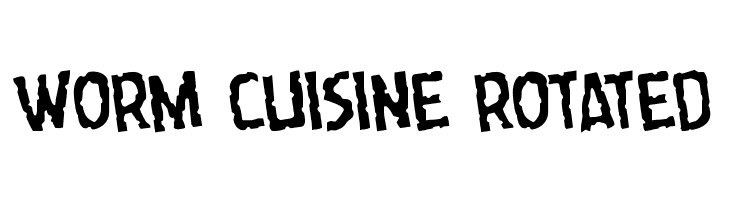 Worm Cuisine Rotated  لخطوط تنزيل