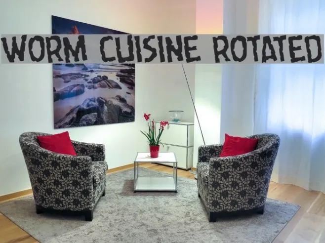 Worm Cuisine Rotated Example 2