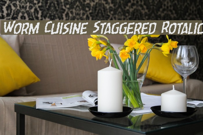 Worm Cuisine Staggered Rotalic Example 3