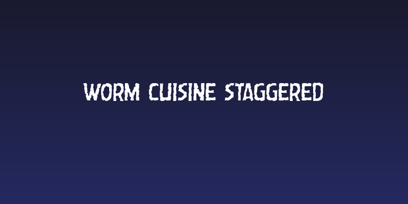 Worm Cuisine Staggered Social Header