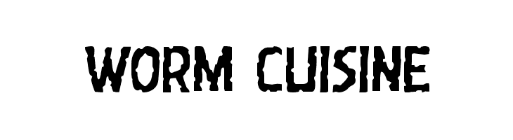 Worm Cuisine  Fuentes Gratis Descargar