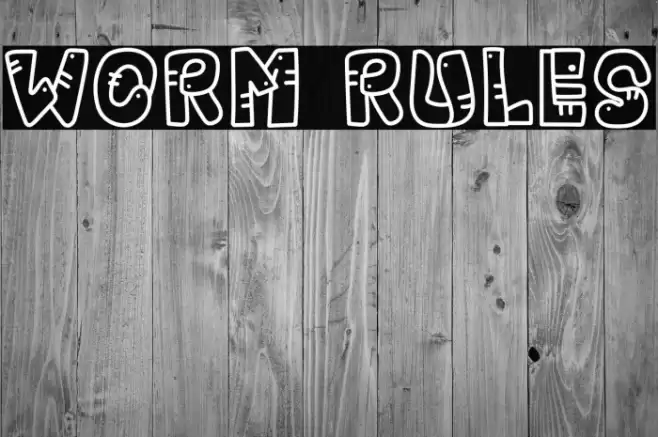 Worm Rules خط examples