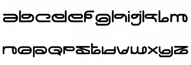 Worm फ़ॉन्ट लोअरकेस