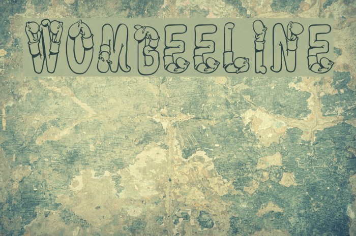 WormBeeline Font examples