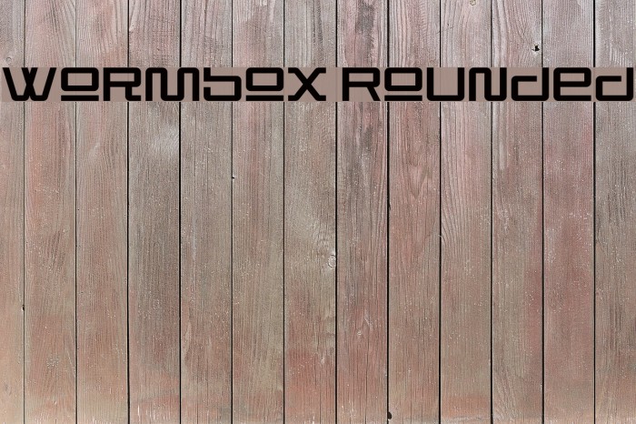 Wormbox Rounded Font examples