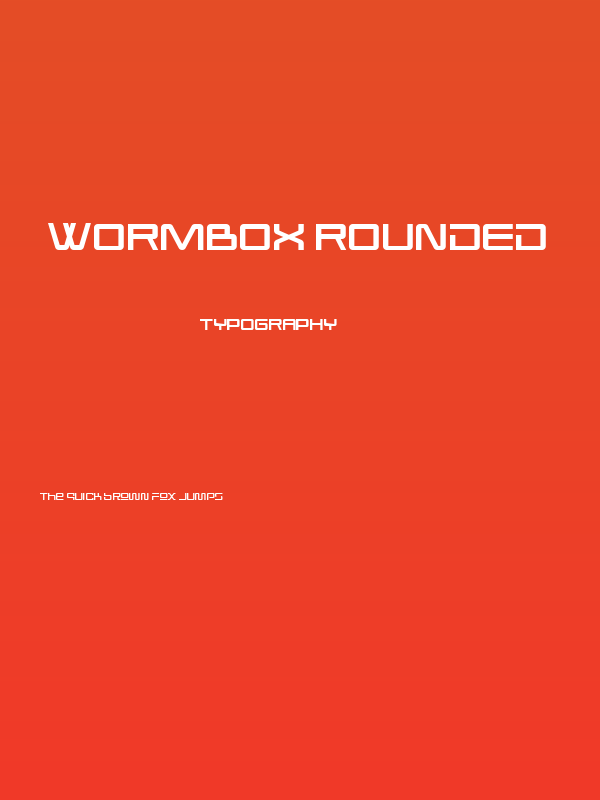 Wormbox Rounded Poster