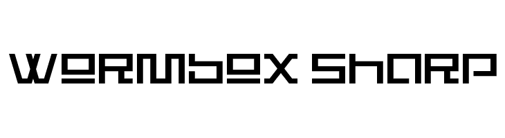 Wormbox Sharp  Free Fonts Download