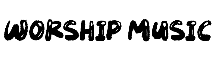 Worship Music  font caratteri gratis