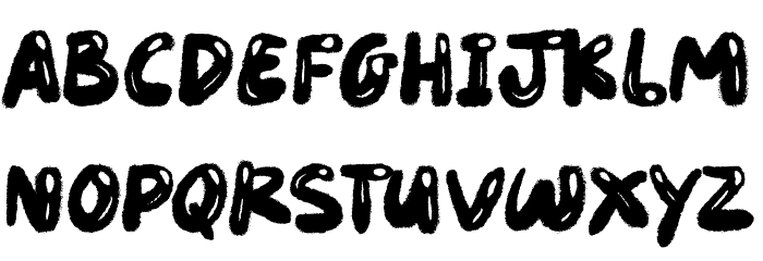 Worship Music Font LOWERCASE