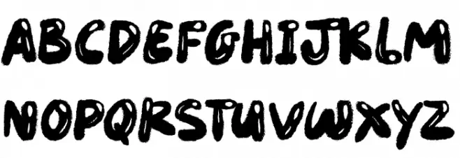 Worship Music Schriftart Kleinbuchstaben