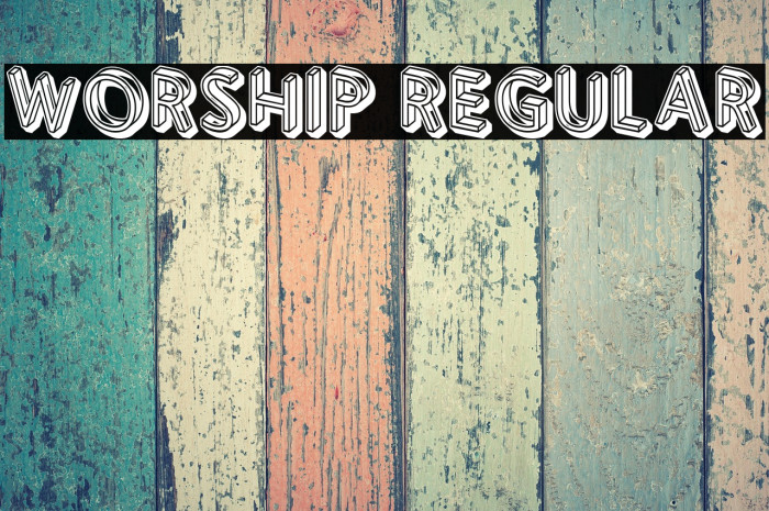 Worship Regular Example 2