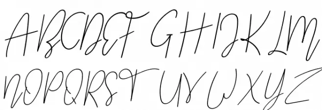 Worst Letters Schriftart Groß