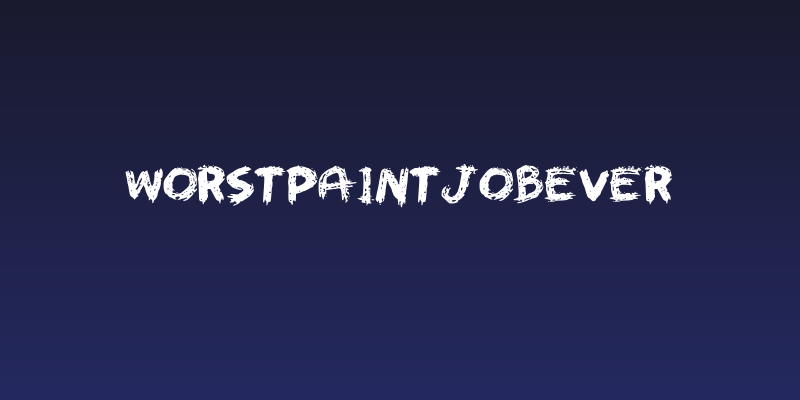 WorstPaintJobEver Social Header