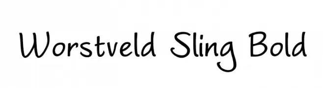 Worstveld Sling Bold  Frei Schriftart Herunterladen
