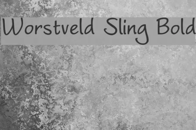 Worstveld Sling Bold Polices examples