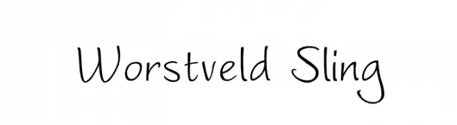 Worstveld Sling  Frei Schriftart Herunterladen
