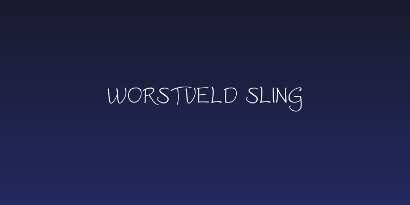 Worstveld Sling Social Header