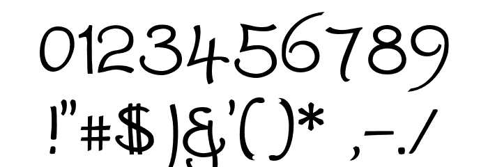 WorstveldSlingBold Font OTHER CHARS