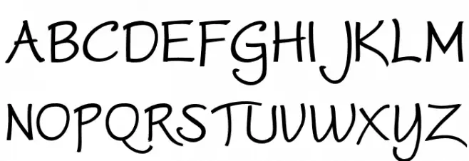 WorstveldSlingBold Schriftart Groß