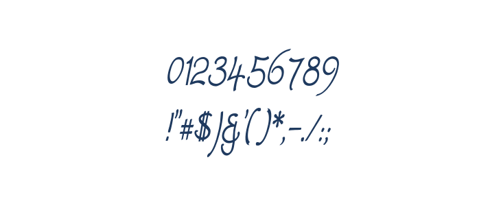 WorstveldSlingBoldCondOblique Other Characters