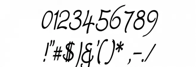 WorstveldSlingBoldCondOblique Font OTHER CHARS