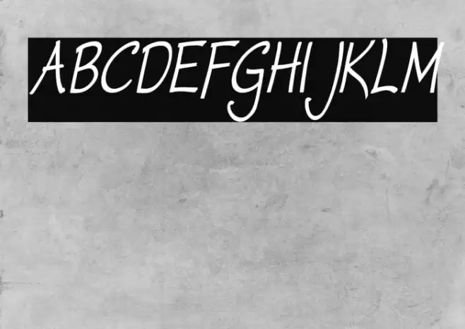 WorstveldSlingBoldCondOblique Font examples