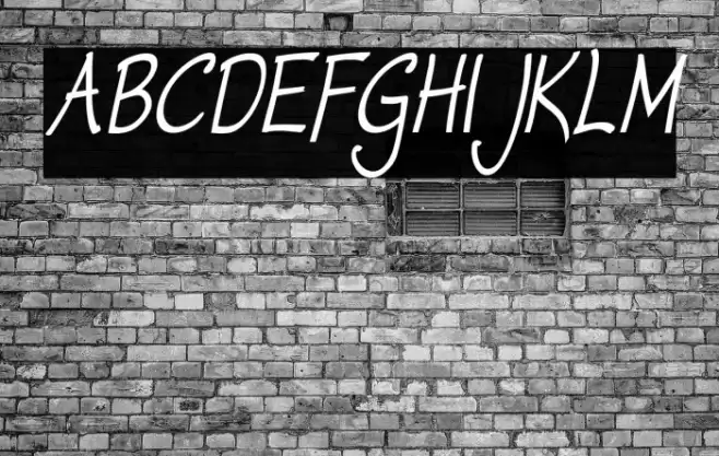 WorstveldSlingBoldCondOblique Font examples