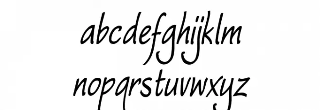 WorstveldSlingBoldCondOblique 字体 小写