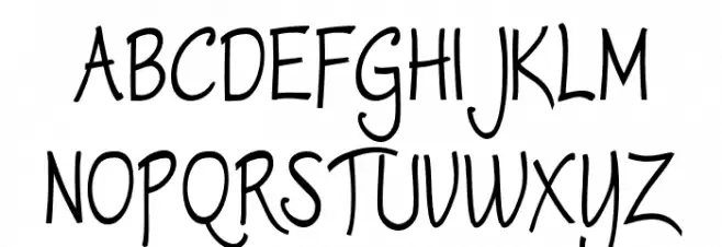 WorstveldSlingBoldCondense 字体 大写
