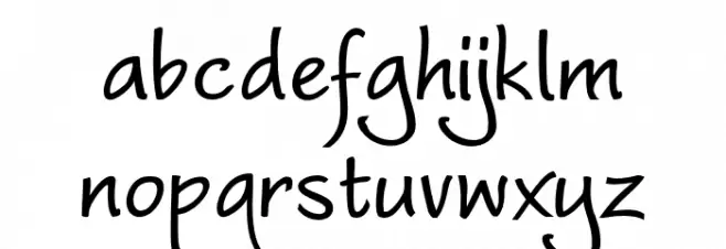 WorstveldSlingBold 字体 小写